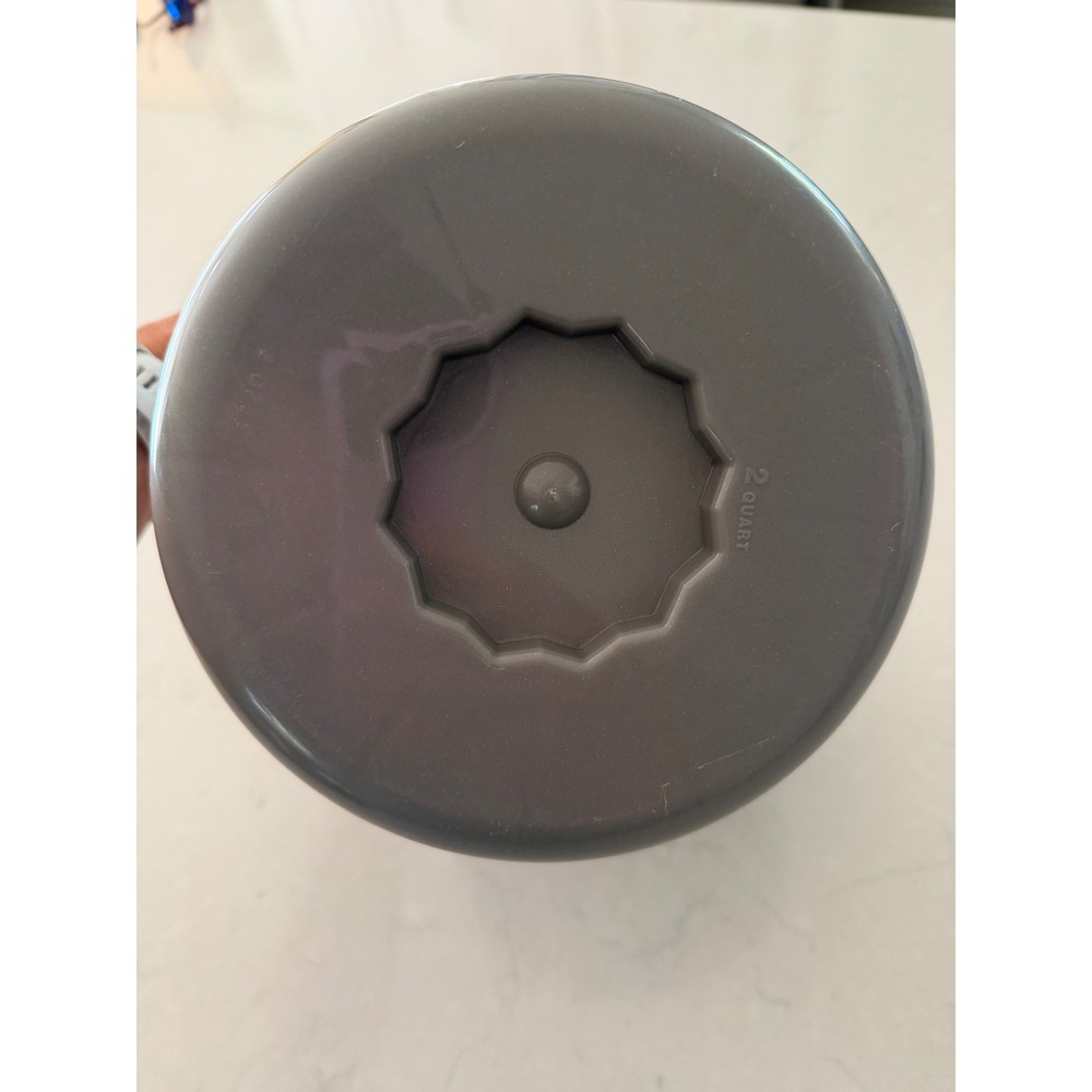 Cuisinart 2 Quart Ice Cream Maker Replacement Freezer Bowl Grey ICE-30RF - Picture 3 of 5